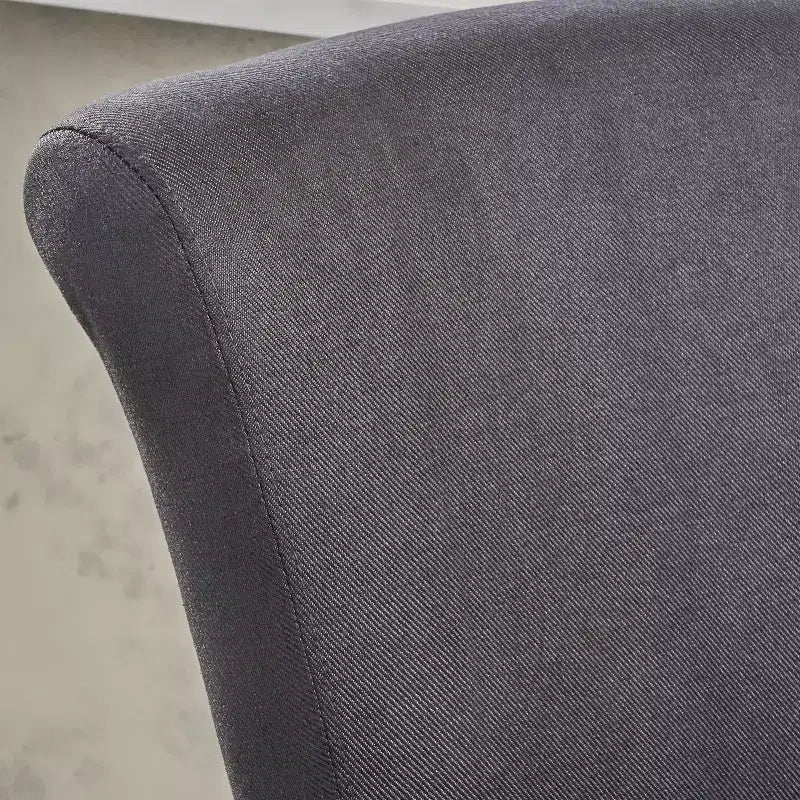 Tabouret de comptoir pivotant rembourré contemporain de 69,85 cm