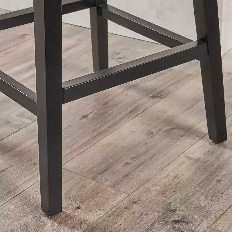 Tabouret de comptoir pivotant rembourré contemporain de 69,85 cm