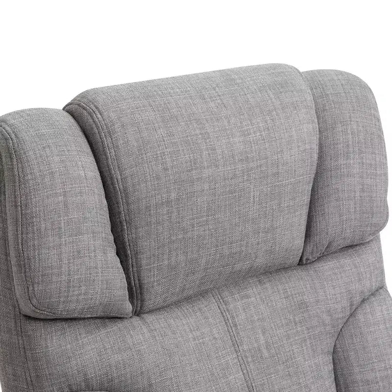 Fauteuil extra large et confortable avec hauteur réglable, accoudoir rembourré ergonomique, dossier croisé - Maison et bureau