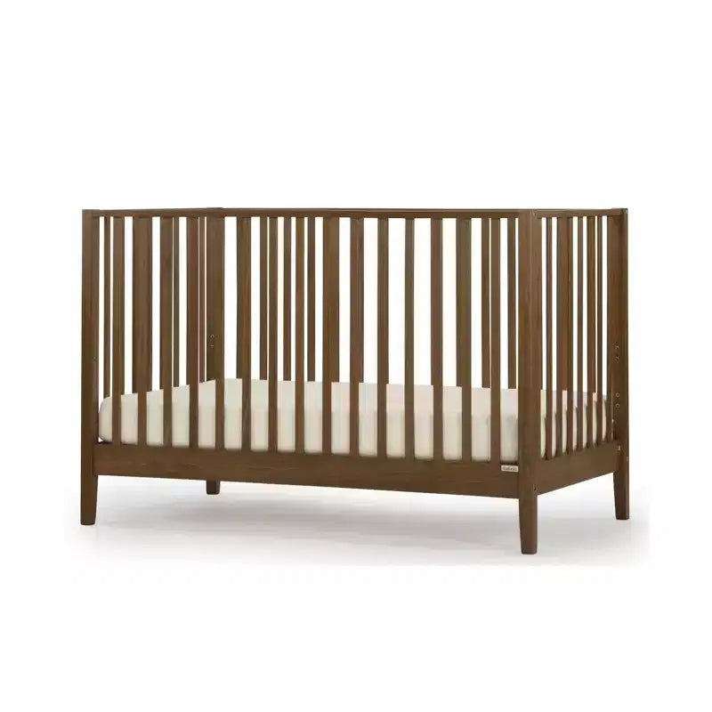 Lit bébé convertible 3-en-1, Fabriqué en Italie, Hêtre massif - Certifié GREENGUARD Gold