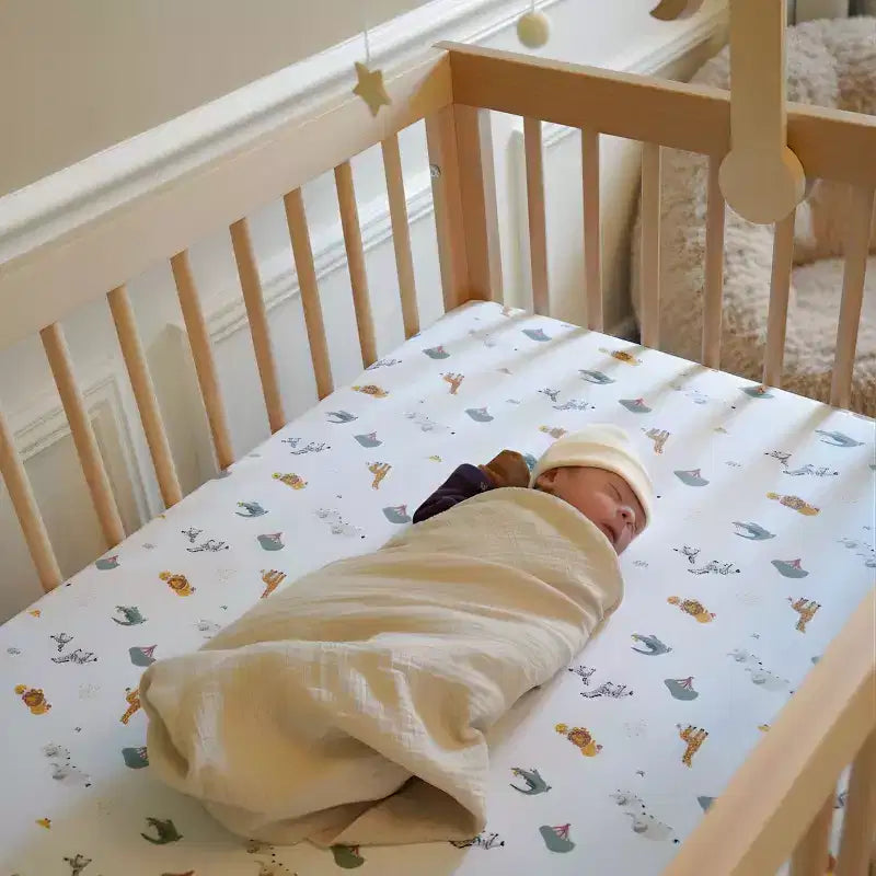 Lit de bébé convertible 3-en-1, en hêtre massif européen, fabriqué en Italie - GREENGUARD Gold