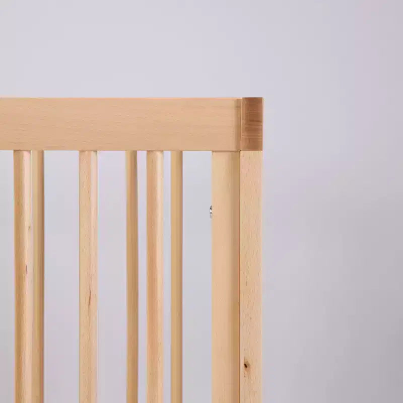 Lit de bébé convertible 3-en-1, en hêtre massif européen, fabriqué en Italie - GREENGUARD Gold