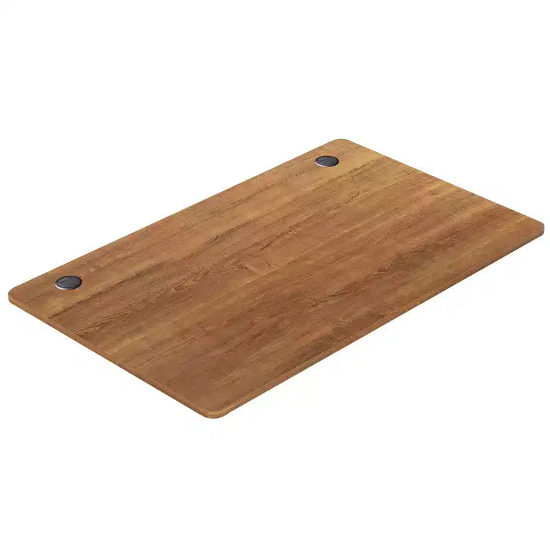 Plateau universel pour cadre de bureau standard et assis-debout - Noyer
