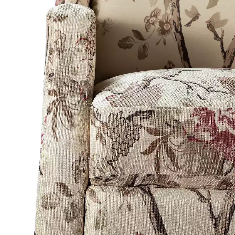 Fauteuil inclinable manuel moderne en polyester pour salon