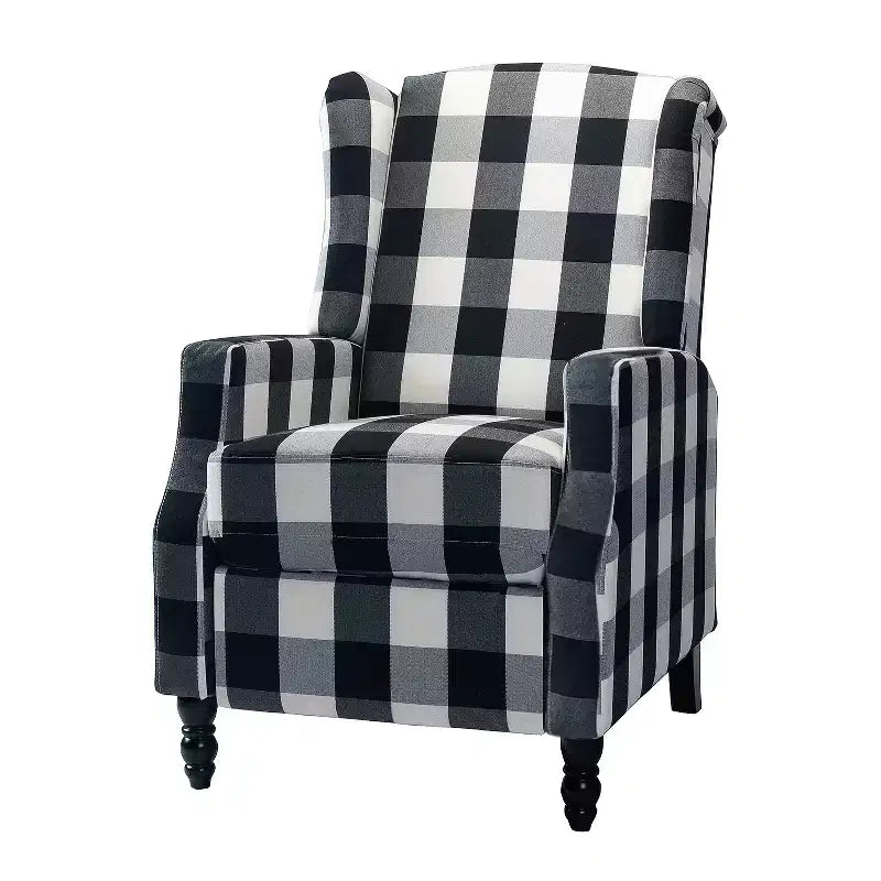 Fauteuil inclinable manuel moderne en polyester pour salon