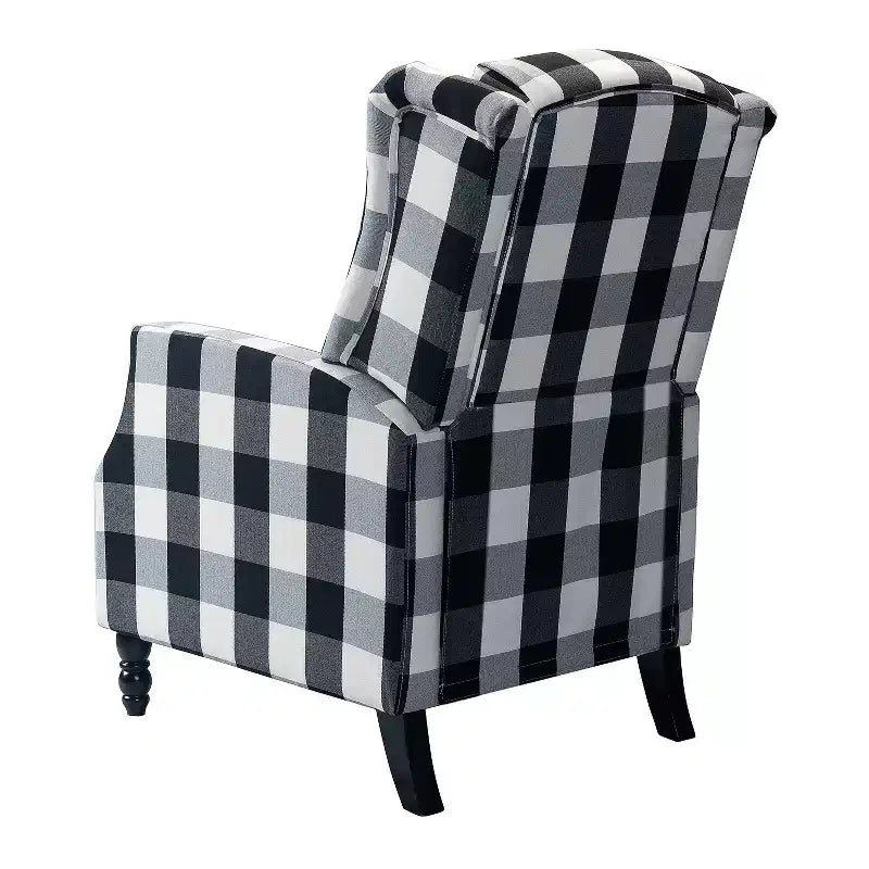 Fauteuil inclinable manuel moderne en polyester pour salon