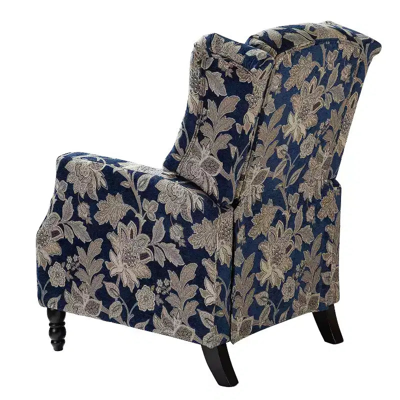 Fauteuil inclinable manuel moderne en polyester pour salon