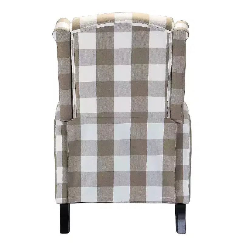 Fauteuil inclinable manuel moderne en polyester pour salon