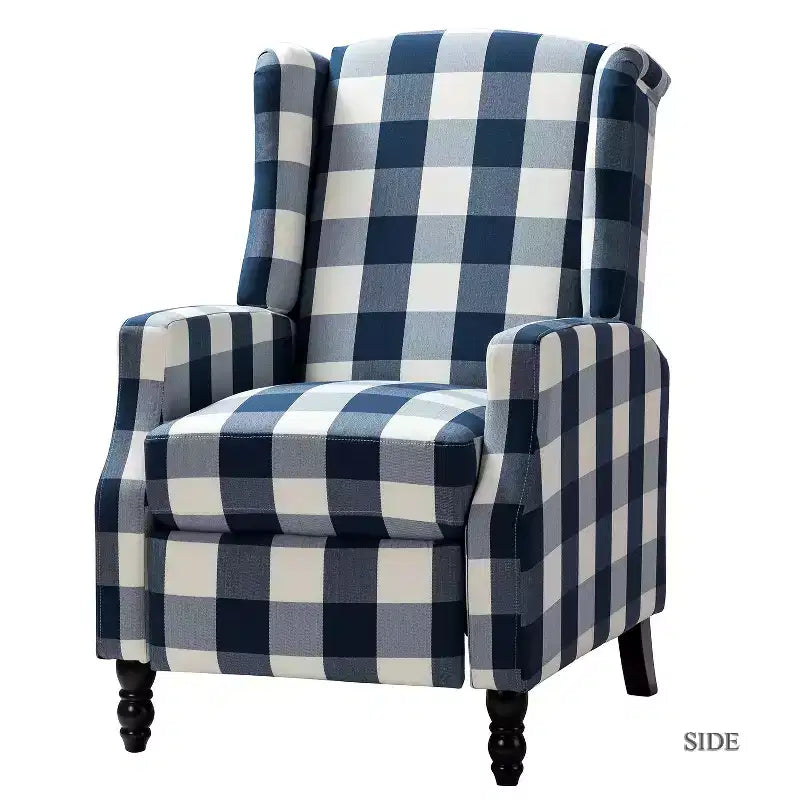 Fauteuil inclinable manuel moderne en polyester pour salon