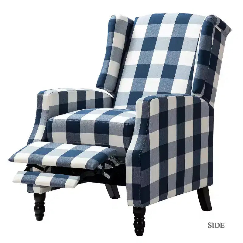 Fauteuil inclinable manuel moderne en polyester pour salon