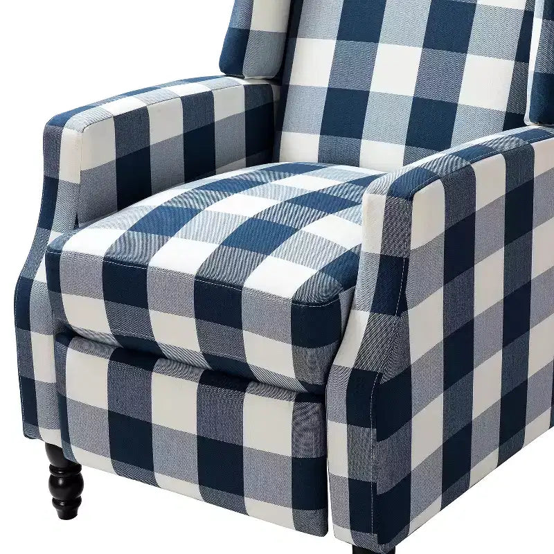 Fauteuil inclinable manuel moderne en polyester pour salon