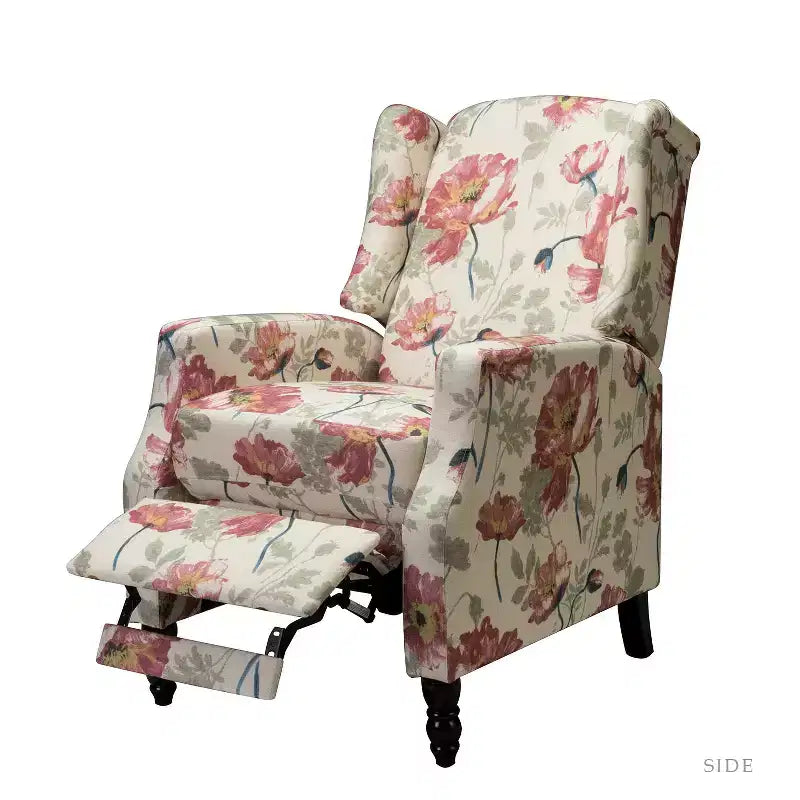 Fauteuil inclinable manuel moderne en polyester pour salon