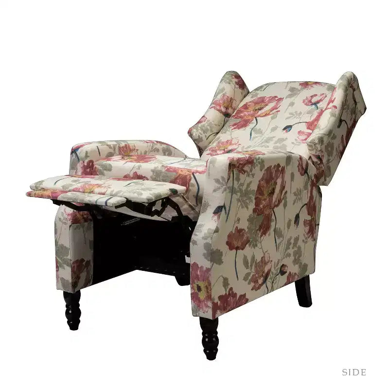 Fauteuil inclinable manuel moderne en polyester pour salon