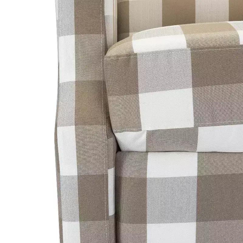 Fauteuil inclinable manuel moderne en polyester pour salon