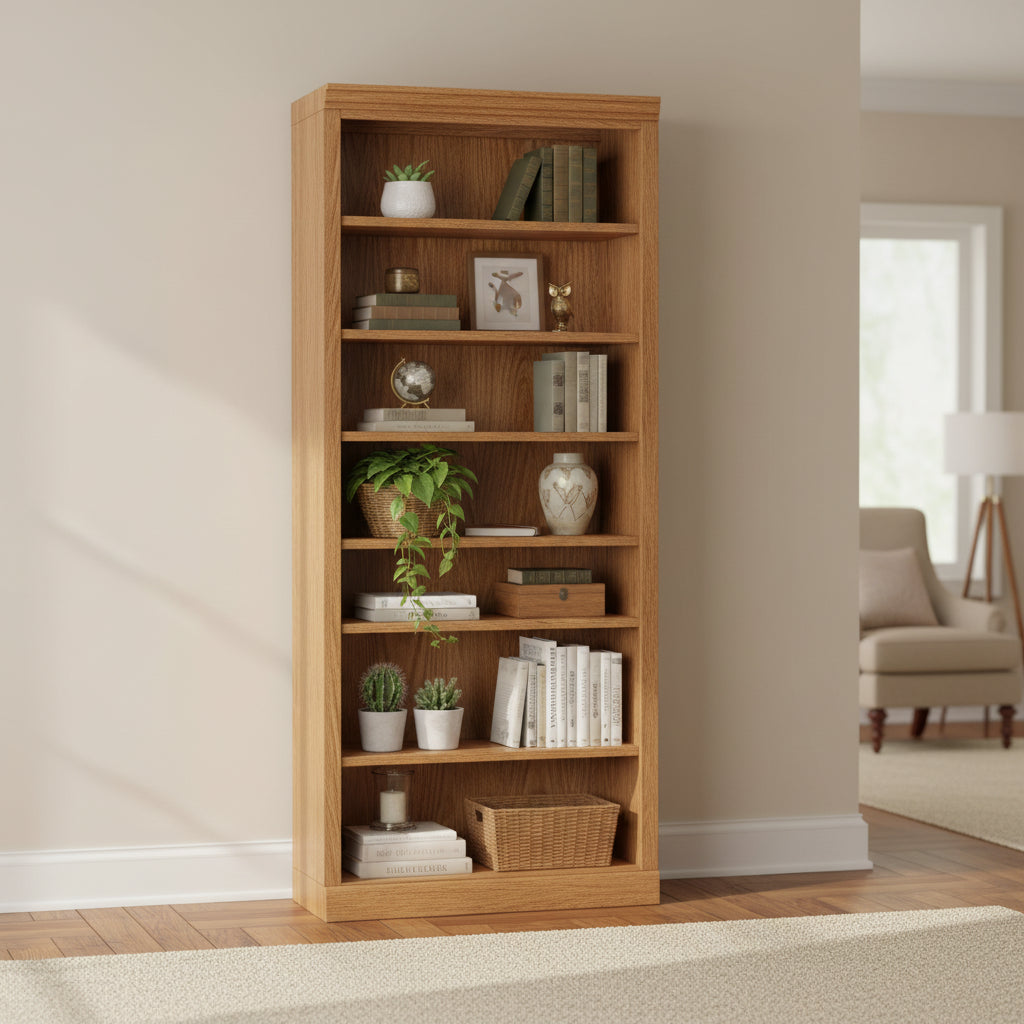 84 Huntington Oxford Wood Bookcase - Martin Furniture