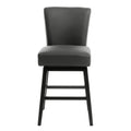 Tabouret de comptoir pivotant rembourré contemporain de 69,85 cm