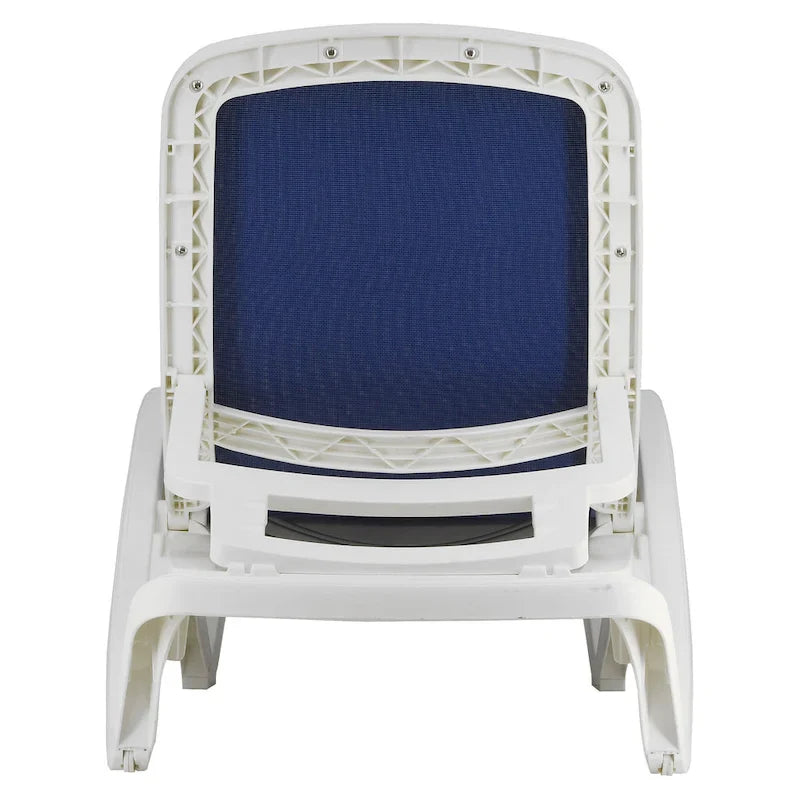 Ensemble de deux chaises longues Plymouth Collection toutes saisons - 195,6 cm